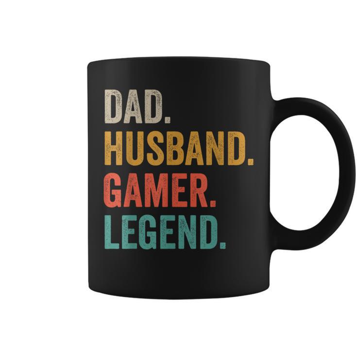 Papa Ehemann Gamer Legendideospielspieler Gaming Dad Tassen