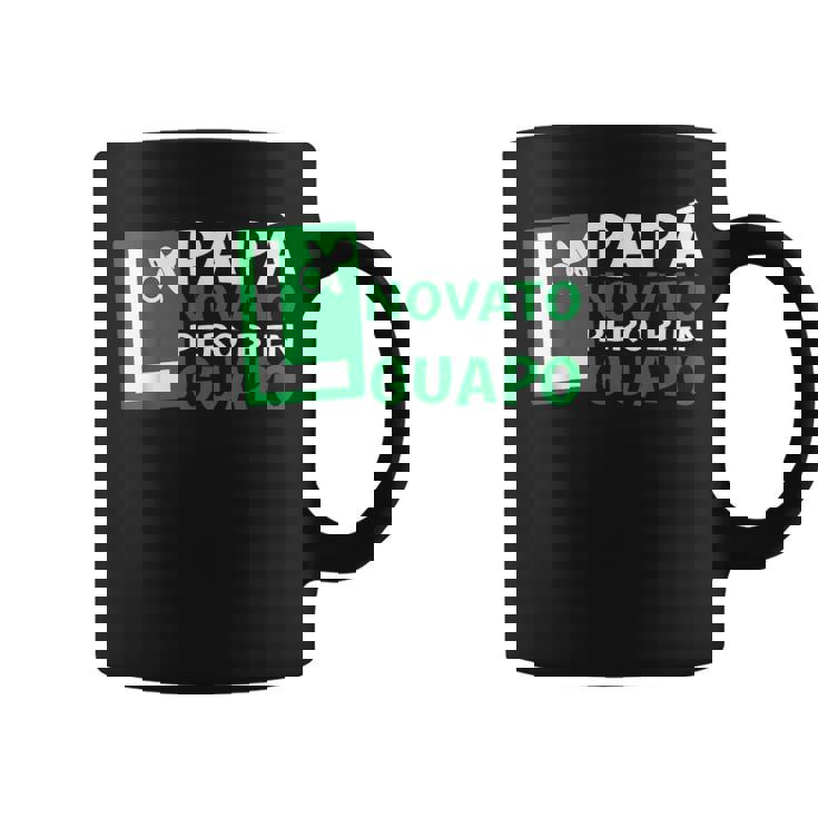 Papá En Prácticas Divertida Futuro Novato Anuncio Embarazada Taza de café
