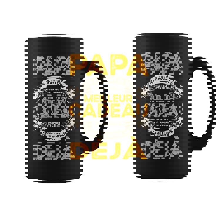 Papa Fête Des Pères Cadeau Homme Cadeau Papa Manche Longue Tasse