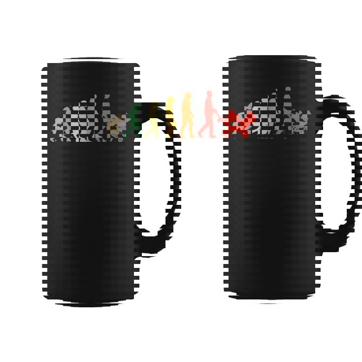 Papá Gemelos Evolución Día Del Padre Regalo Mellizos Papa Taza de café