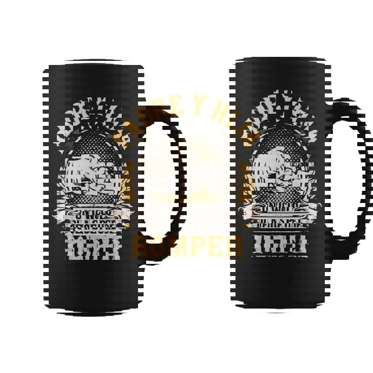Papá Regalo Del Día Del Padre Divertido Padre E Hija Taza de café