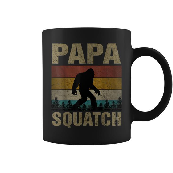 Papa Squatch Bigfoot Papa Sasquatch Yeti Family Coffee Mug