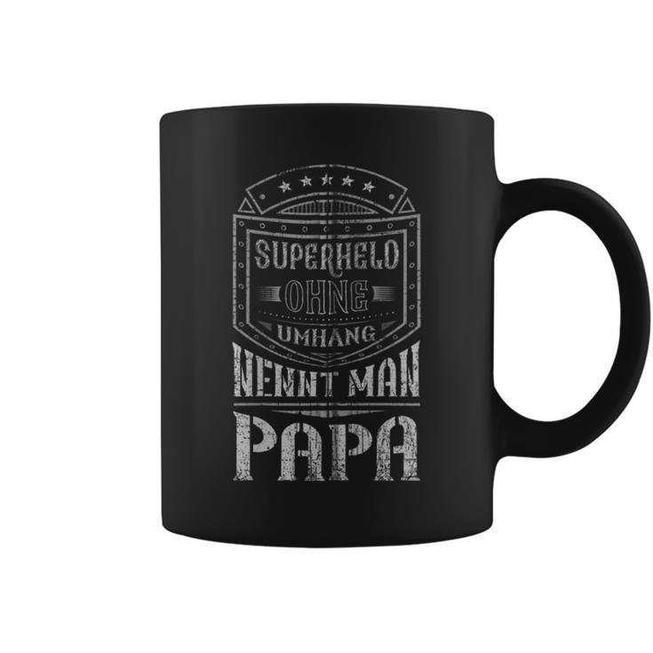 Papa Superheld Ohne Umhangatertag Kapuzenjacke Tassen