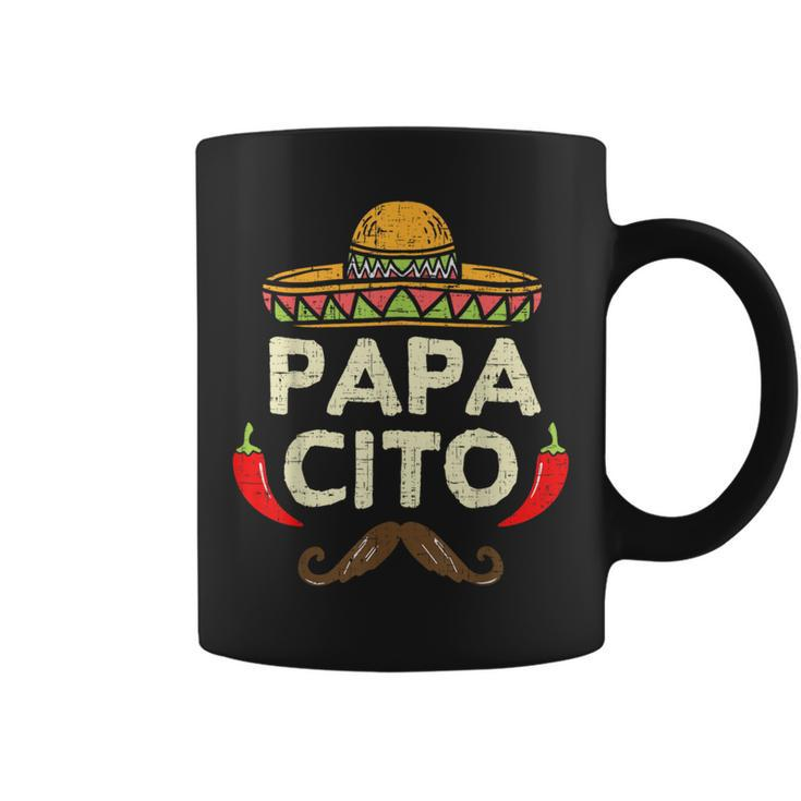 Papacito Cinco De Mayo Dad Fiesta Mexican Father's Day Coffee Mug