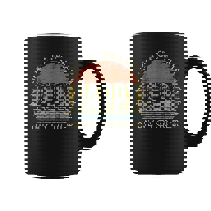 Pappy Like A Grandpa Only Cooler Pappy Vintage Style Coffee Mug