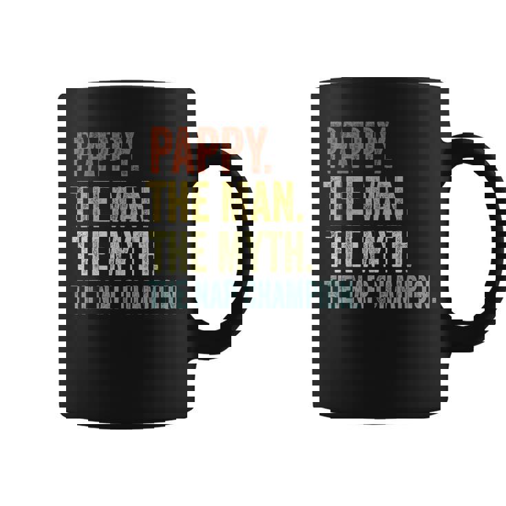 Pappy The Man The Myth The Nap Champion Father's Day Pappy Coffee Mug