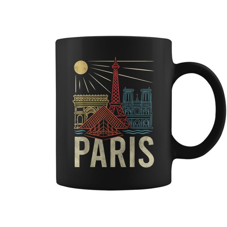 Paris Vacation France Holiday Eiffel Tower Love Paris Coffee Mug