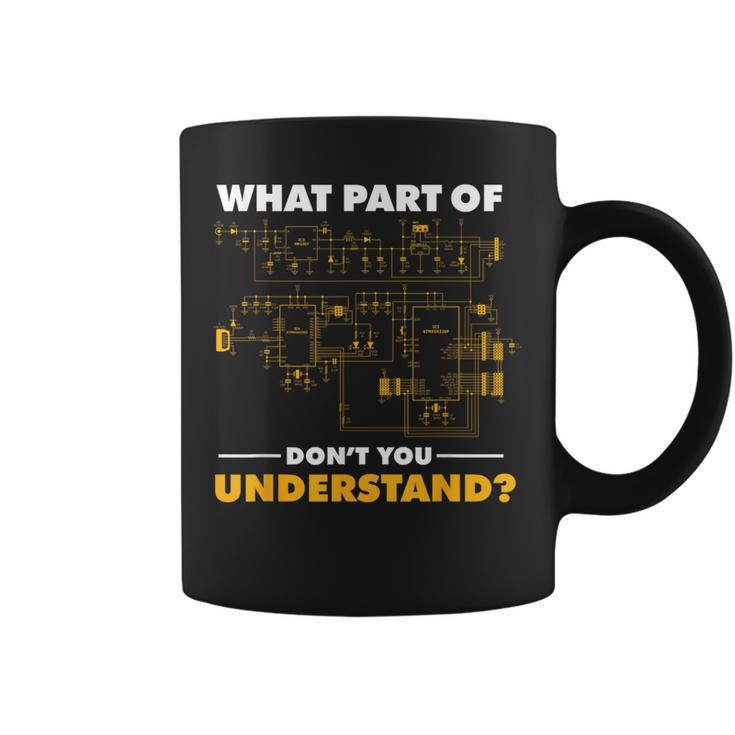 What Part Of Don't You Understand Electrical Electricians Coffee Mug