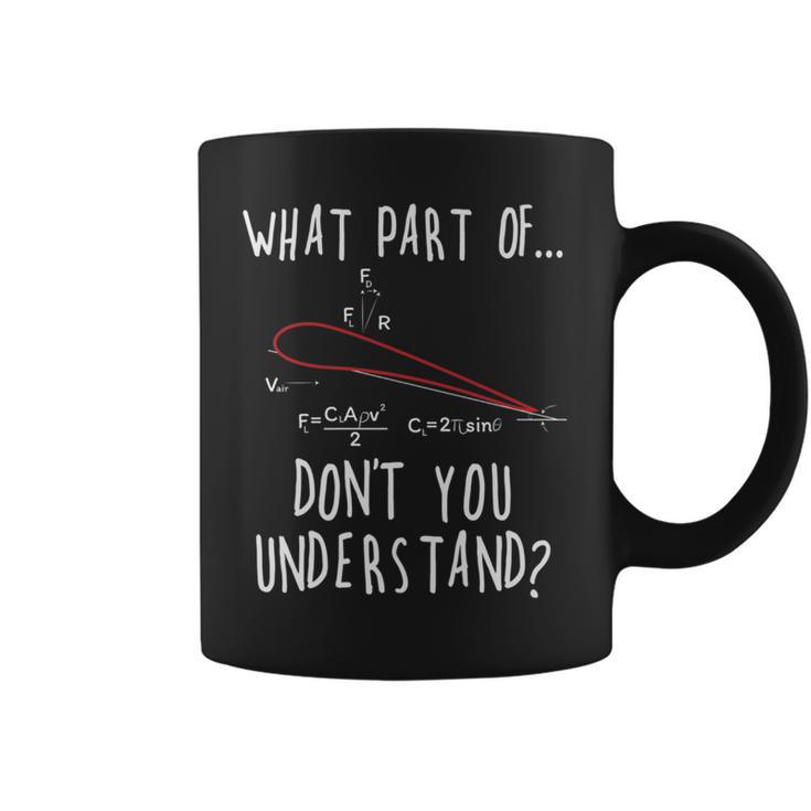 What Part Of Lift Don't You Understand Aircraft Aviation Coffee Mug