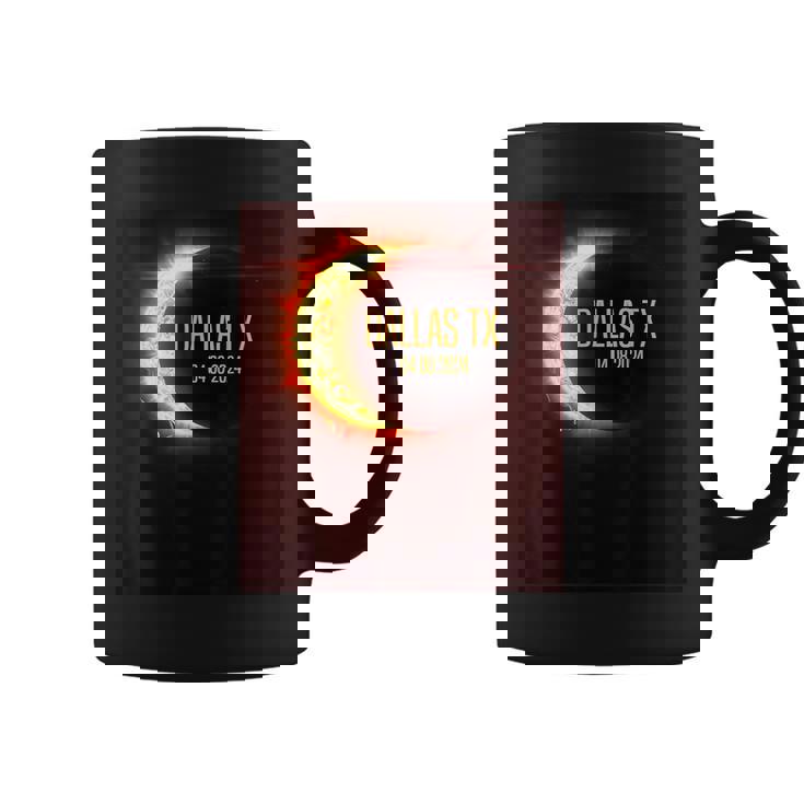 Path Of Totality Dallas Tx 4824 Total Solar Eclipse 2024 Coffee Mug