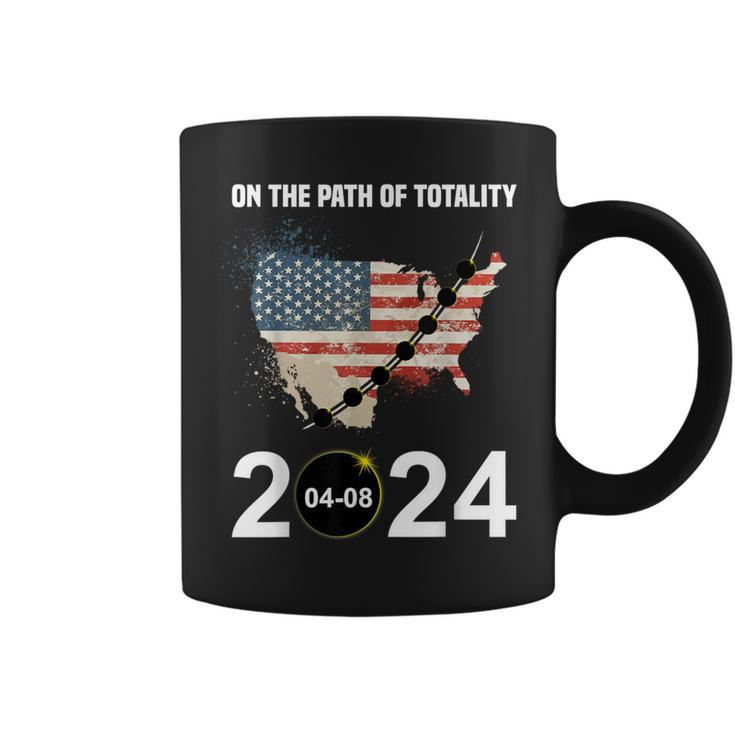 Path Of Totality Eclipse 2024 Usa Total Solar Eclipse Coffee Mug