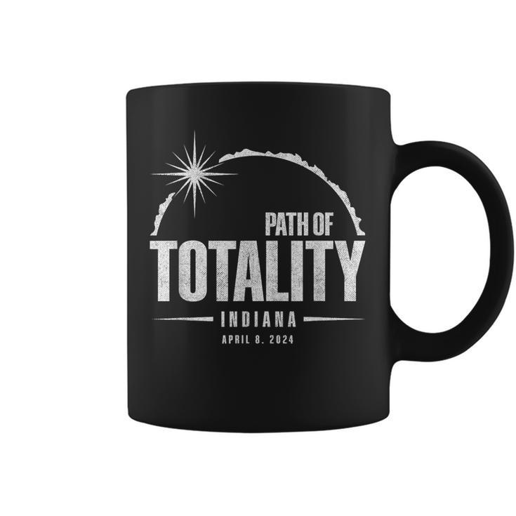 Path Of Totality Indiana 2024 April 8 2024 Eclipse Coffee Mug