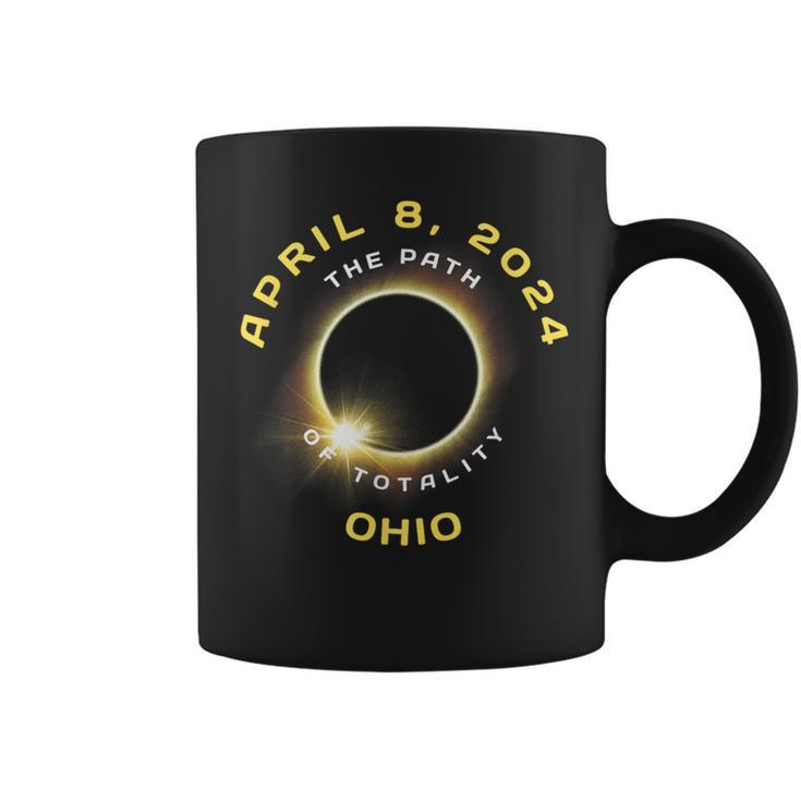 Path Of Totality Solar Eclipse In Ohio April 8 2024 Oh Coffee Mug