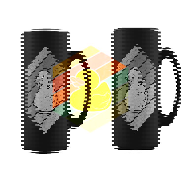Pato De Goma Retro Pato De Bañoitnage Patito De Goma Taza de café