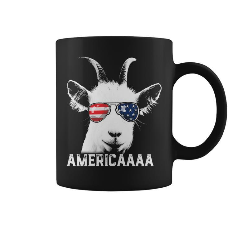 Patriotic Goat 4Th Of July Boys Goat Americaaa Coffee Mug