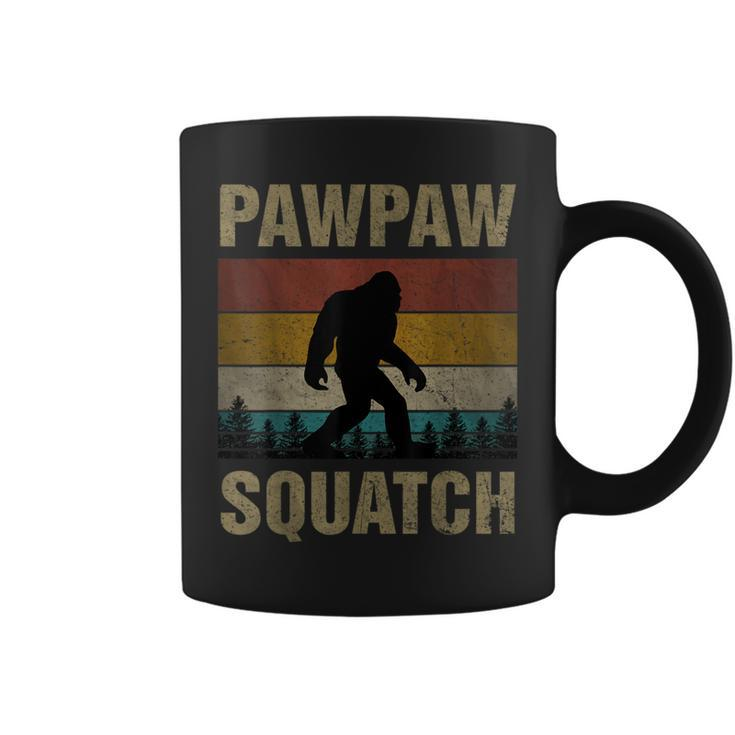Pawpaw Squatch Bigfoot Pawpaw Sasquatch Yeti Family Coffee Mug