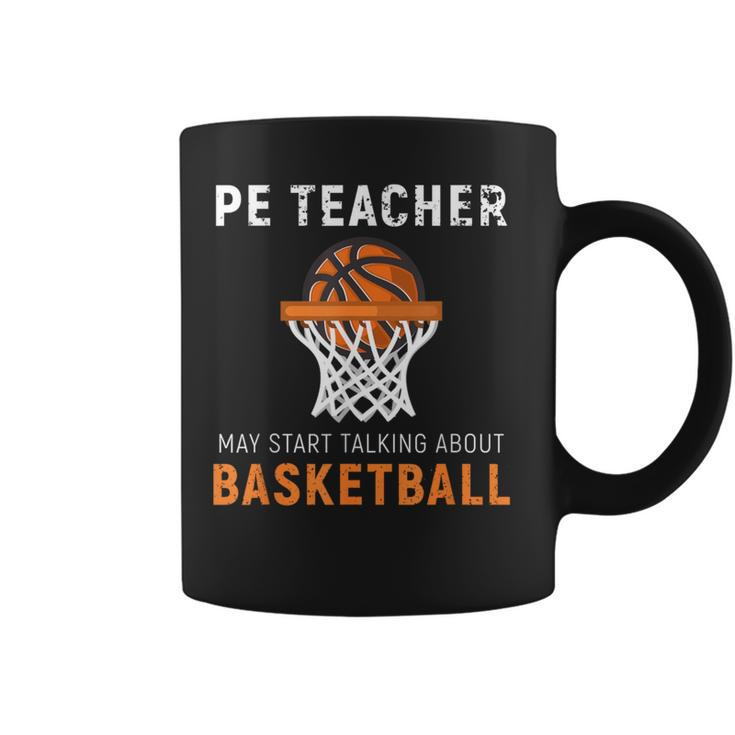 Pe Teacher Basketball Physical Training Coffee Mug