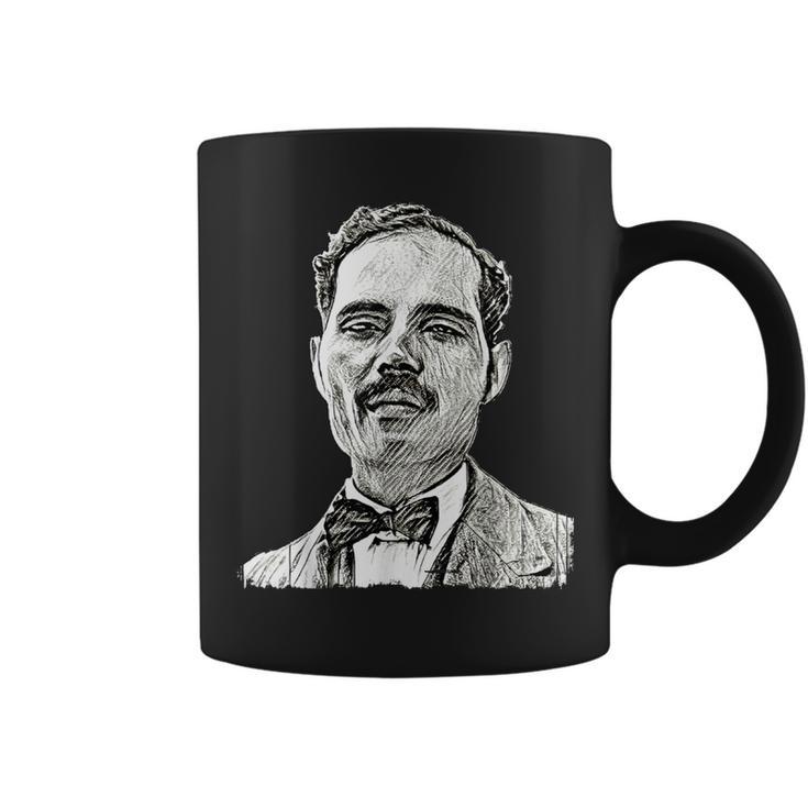 Pedro Albizu Campos Puerto Rico History Resiste Sketch Coffee Mug