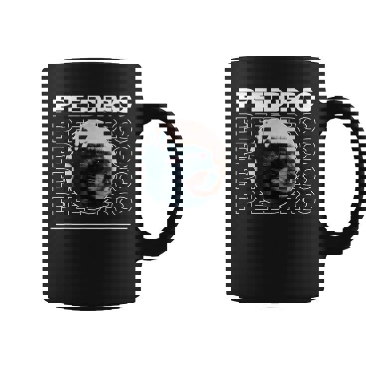 Pedro Raccoon Dancing Meme Coffee Mug