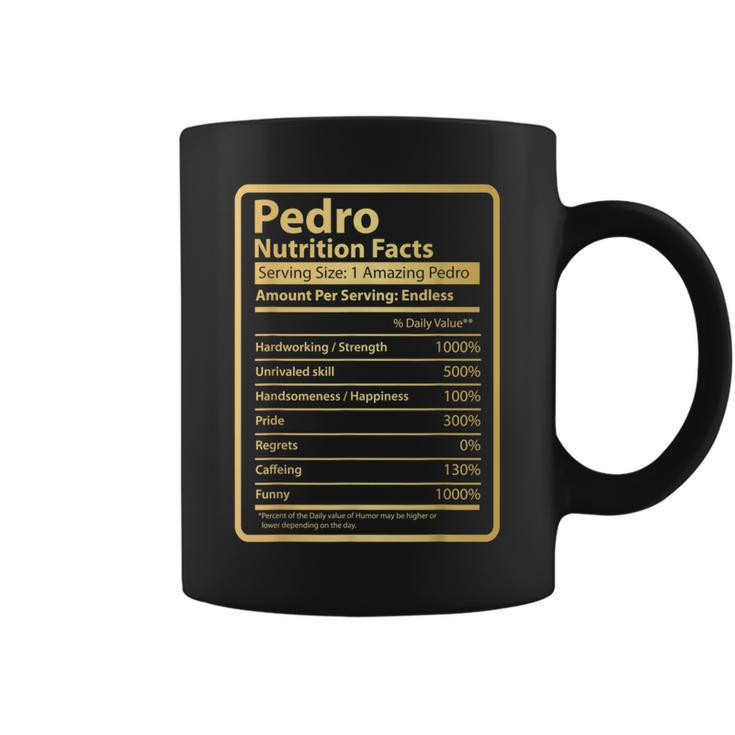 Pedro Nutrition Facts Father's Day For Pedro Coffee Mug