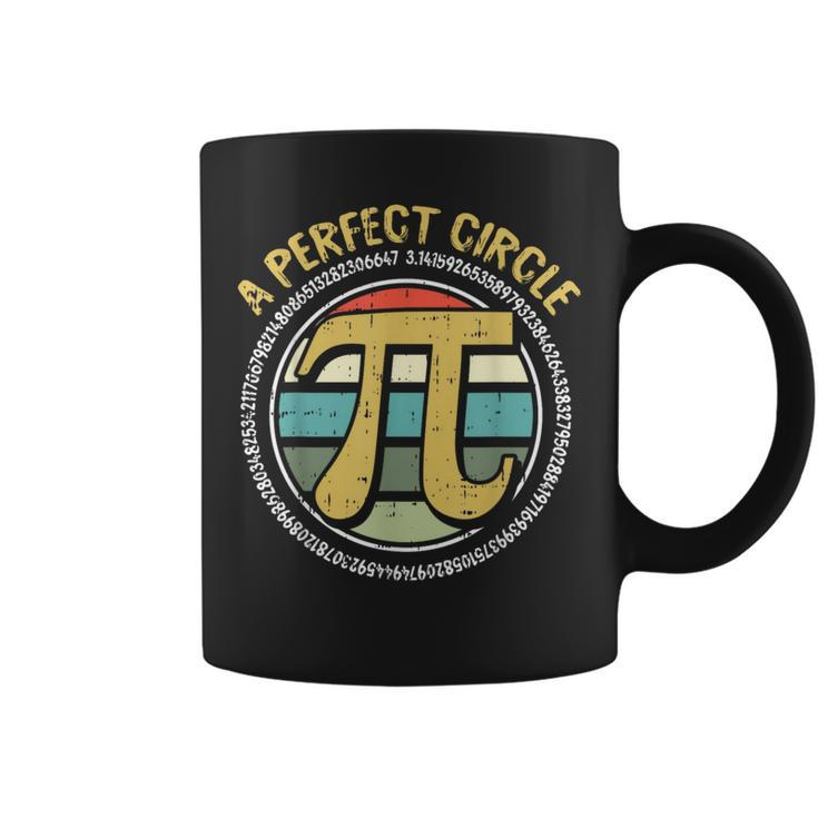 Perfect Circle Pi Day Retro Math Symbols Number Teacher Coffee Mug