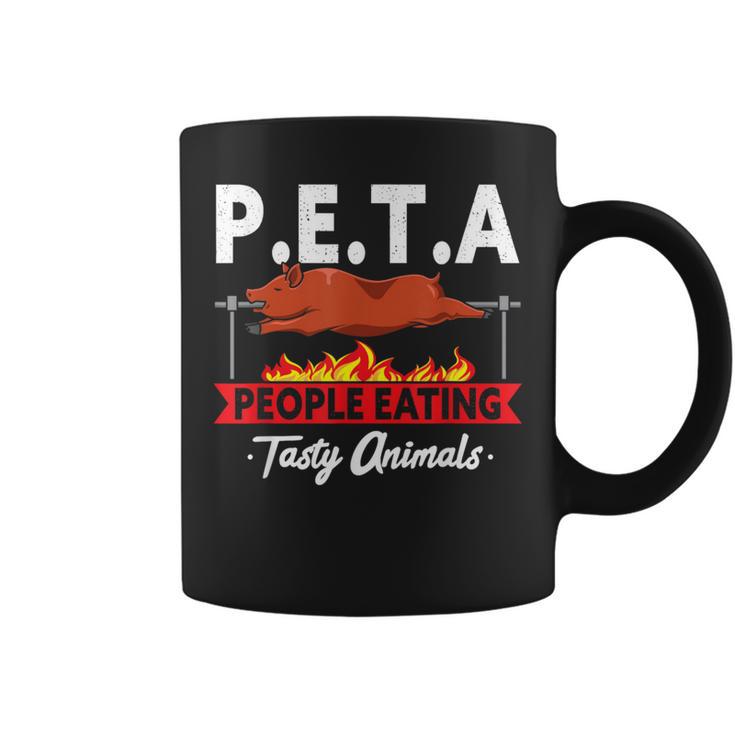 PETA People Eating Tasty Animals Bbq Grill Smoking Meat Coffee Mug