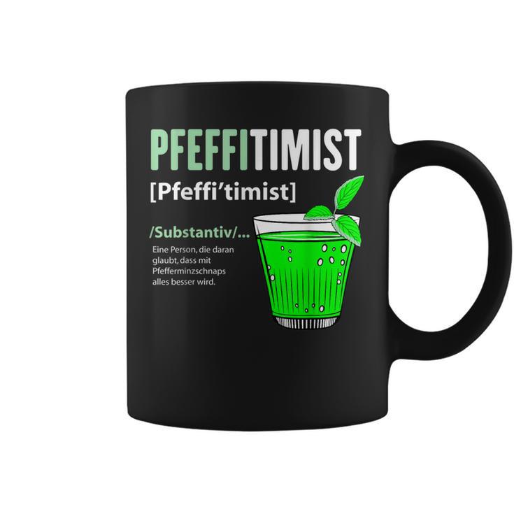 Pfeffitimist Peppermint Saufen Peppermint Liqueur Pfeffi Tassen