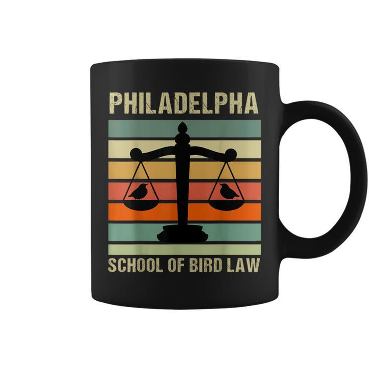 Philadelpha School Of Bird Law Retro Vintage Coffee Mug