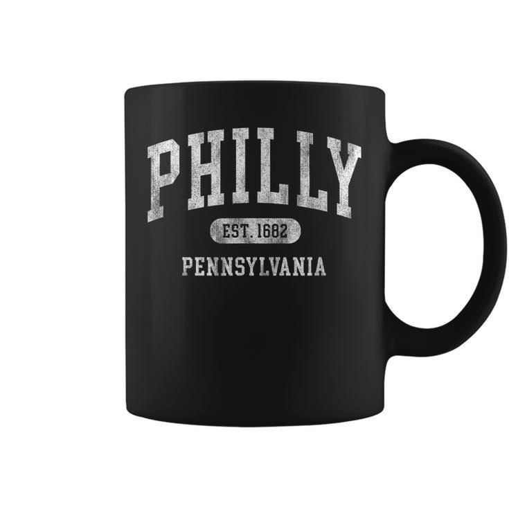 Philadelphia Pennsylvania Retro Throwback Philly Souvenir Coffee Mug