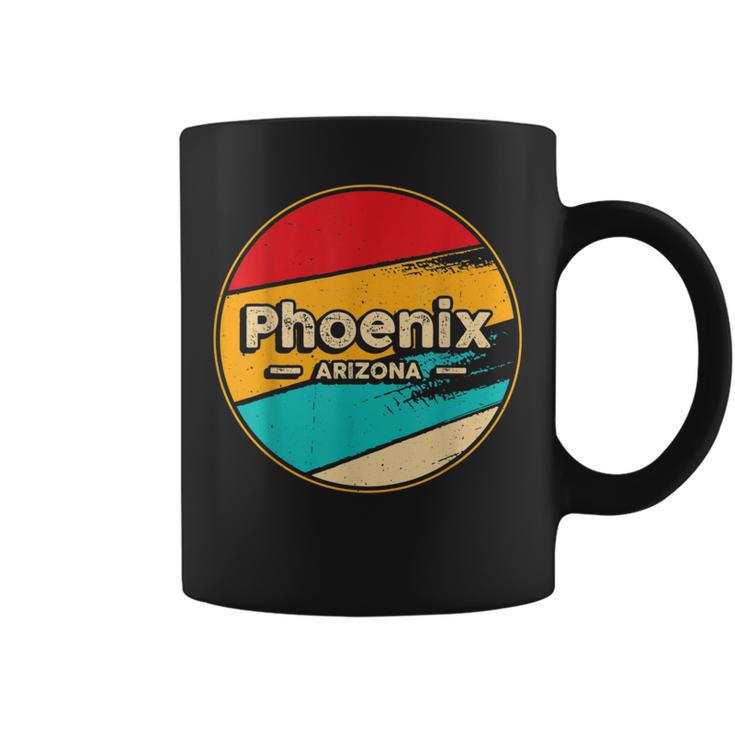 Phoenix Retro Vintage Sunset Arizona Us State Phoenix Coffee Mug