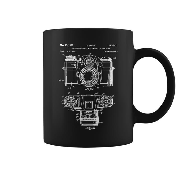 Photography Lover Camera Vintage Patent Print Coffee Mug