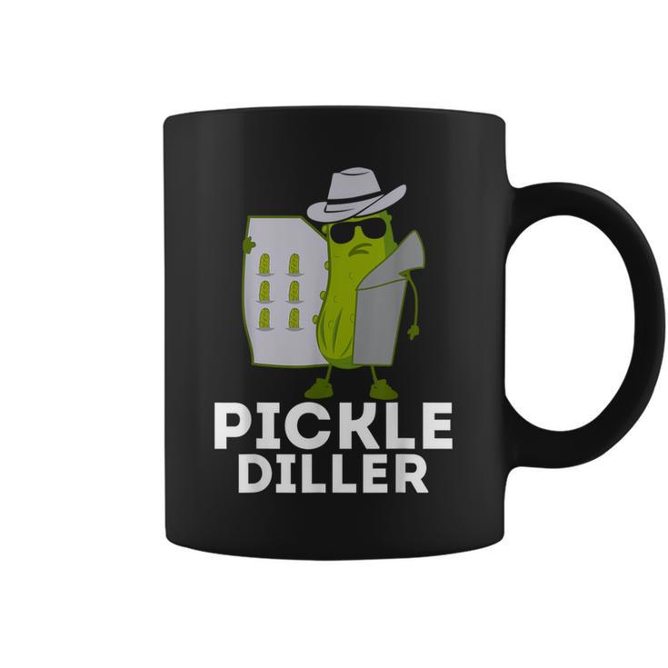 Pickle Diller Dill Pickle Pun Pickle Lover Cucumber Coffee Mug