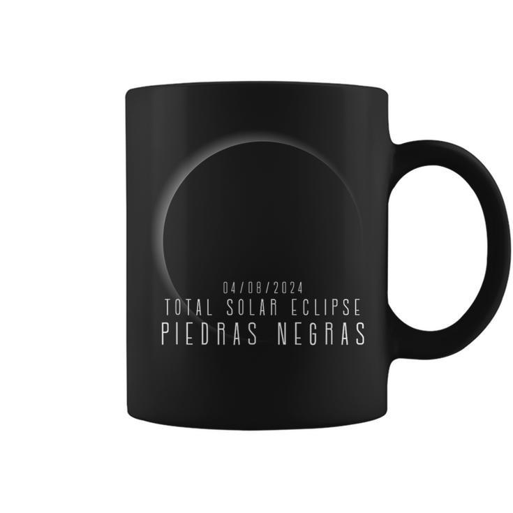 Piedras Negras Eclipse Totality April 8 2024 Total Solar Coffee Mug