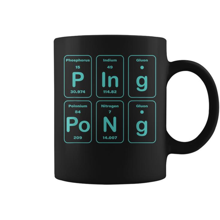 Ping Pong Periodic Table Coffee Mug