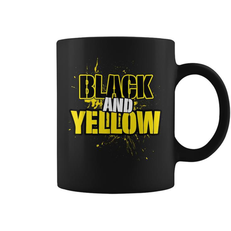 Pittsburgh Black And Yellow Pennsylvania Coffee Mug