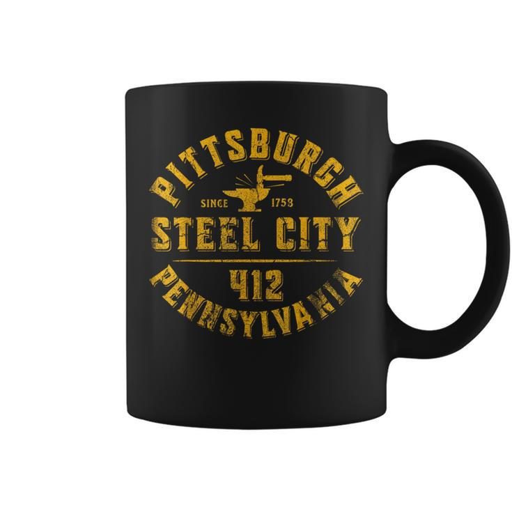 Pittsburgh Pennsylvania Sl City Home 412 Vintage Coffee Mug