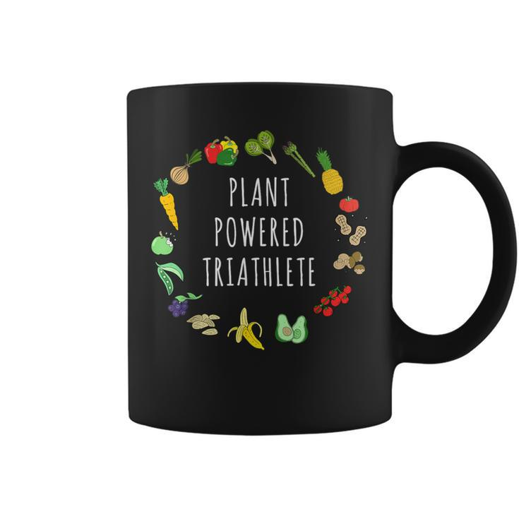 Plant-Powered Triathlete Vegetarian Vegan Triathlete Coffee Mug