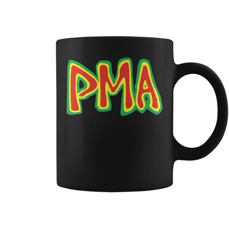 Pma Positive Mental Attitude Classic Hardcore Punk Dc Ny Coffee Mug