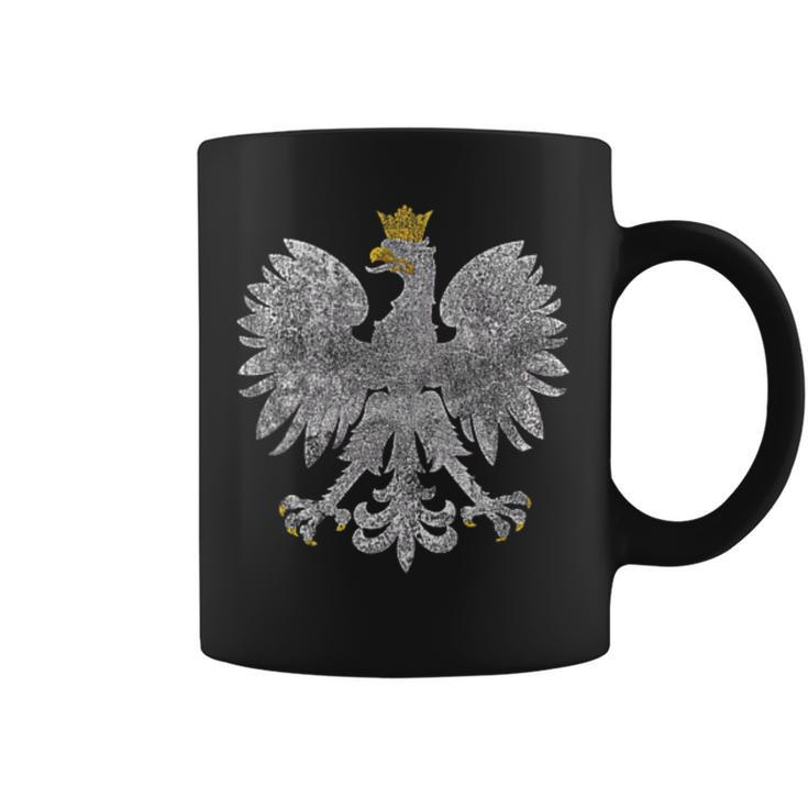 Poland Flag Cool Vintage Polish Eagle Flaga Polska Coffee Mug