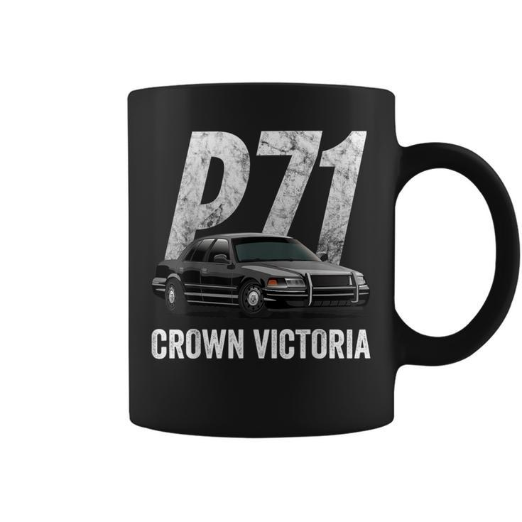 Police Car Crown Victoria Interceptor P71 Coffee Mug