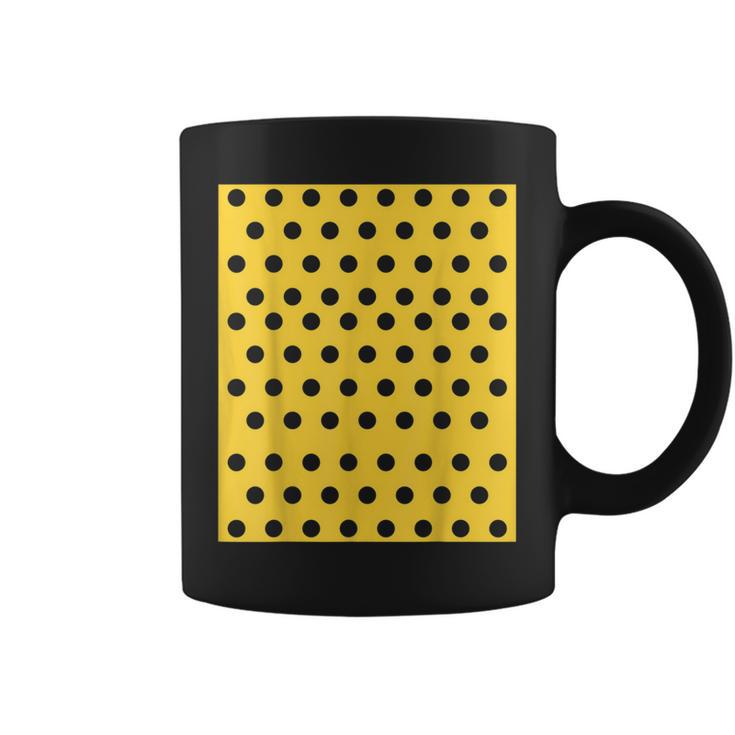 Polka Dots Mustard Yellow Polka Dot Coffee Mug