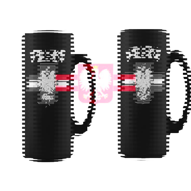 Polska Polonia Bandera Polonia Águila Blanca Polaca Taza de café