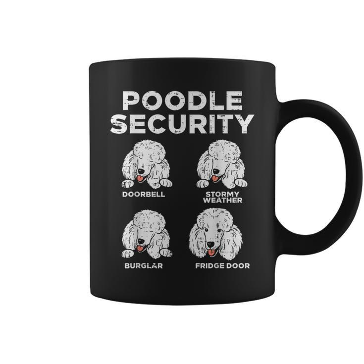 Poodle Security Animal Pet Guard Dog Lover Owner Coffee Mug