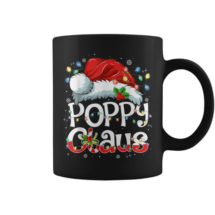 Poppy Claus Xmas Santa Matching Family Christmas Pajamas Coffee Mug