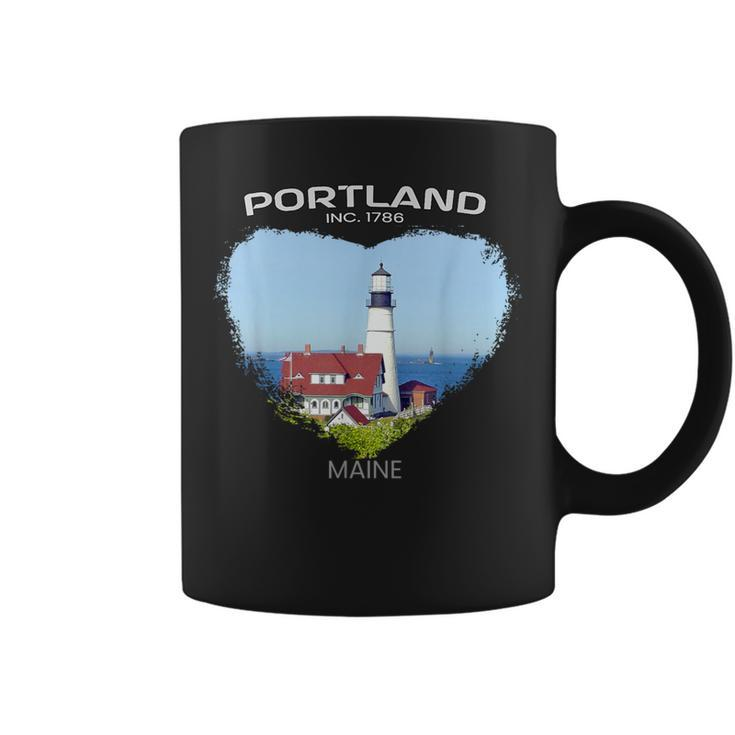 Portland Me Maine Portland Head Light Fort Williams Park Coffee Mug