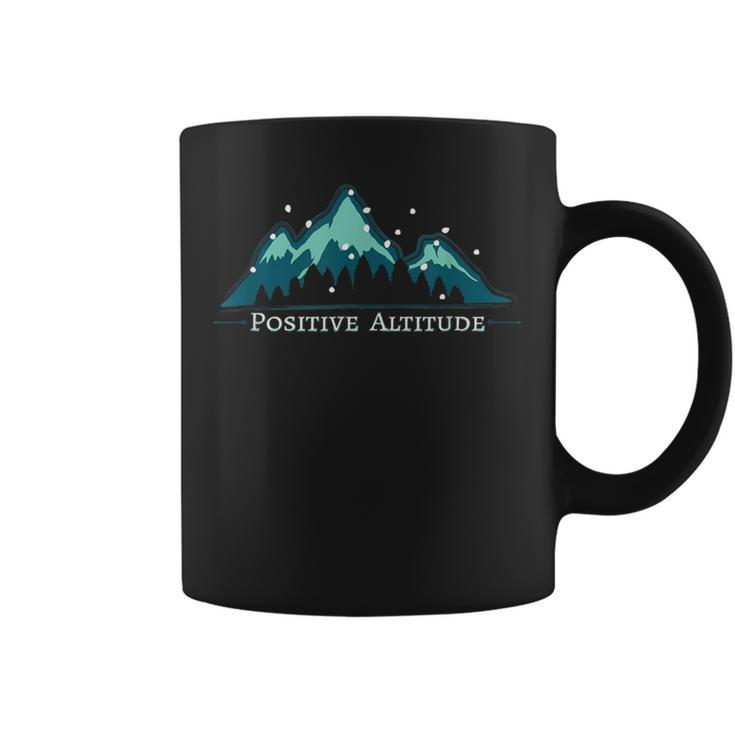 Positive Altitude Mountain Climbing Coffee Mug