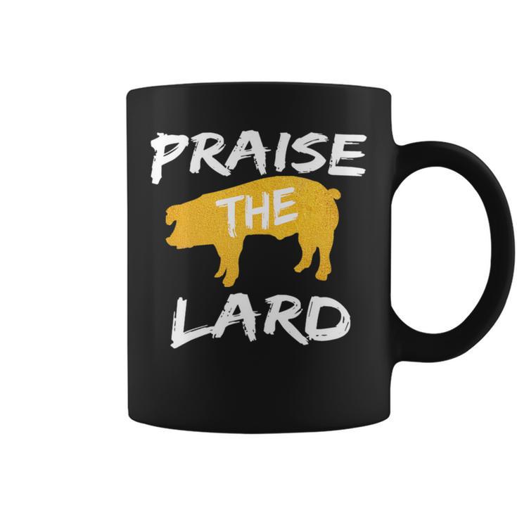 Praise The Lard Bbq Grill Grilling Smoker Pitmaster Barbecue Coffee Mug