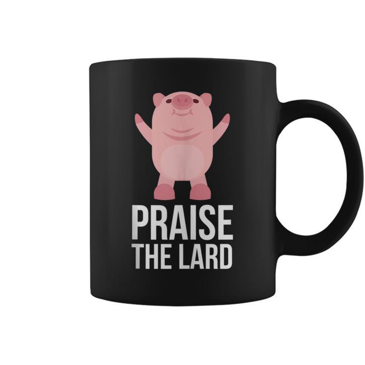 Praise The Lard Pig Piggy Coffee Mug