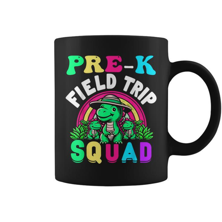 Pre-K Field Trip Squad Preschool Teacher Field Day School Coffee Mug