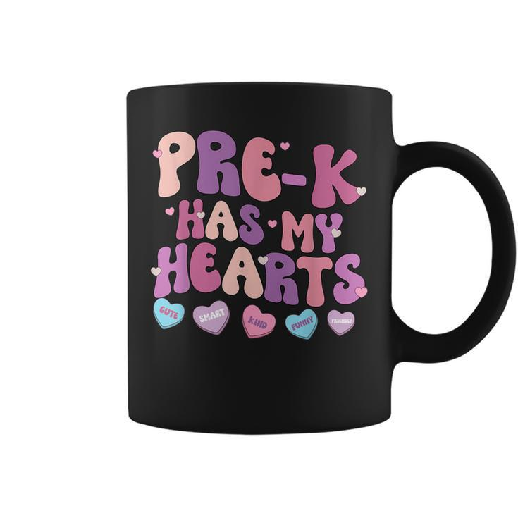 Pre-K Has My Heart Valentines Day Teacher Student Coffee Mug